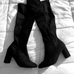 Over the knee boots